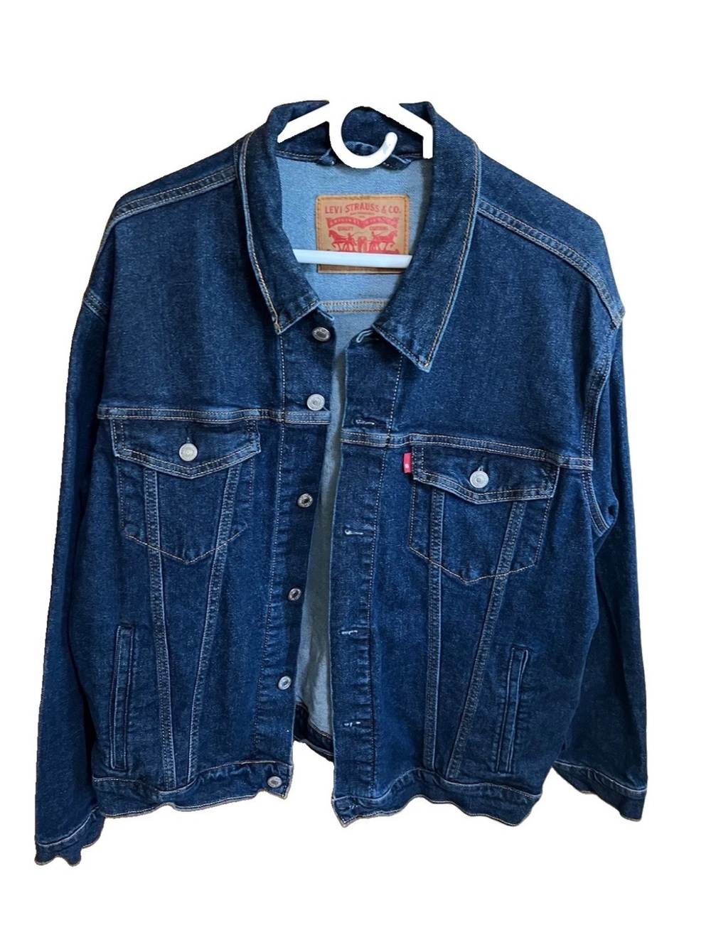 Levi’s 72334-2762 Jacket XL Dark Blue • Excellent Condition • P2P 25 • Length 26